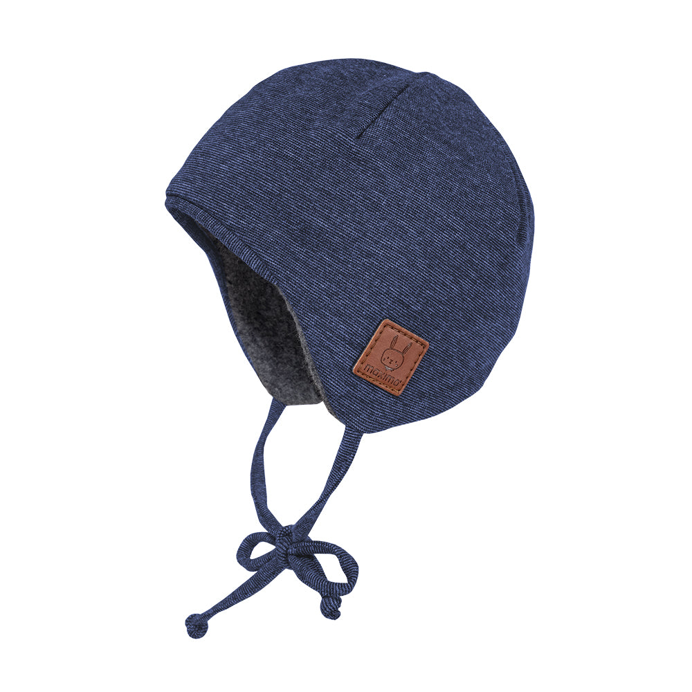 BABY Mütze Ringeljersey indigo - von maximo