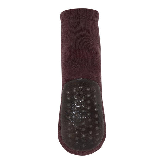 Woll Rutschesocken Grape Skin - von MP Denmark