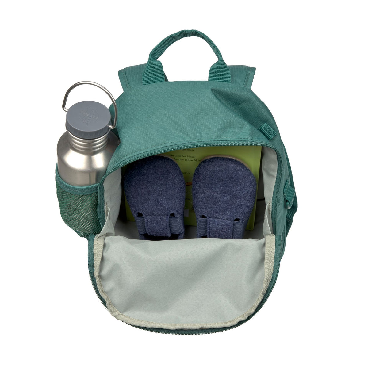 Kindergartenrucksack Little Gang dark green - von lässig