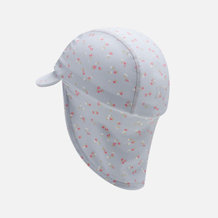 Sommer Cap Fasai rote Blümchen - von Hust & Claire