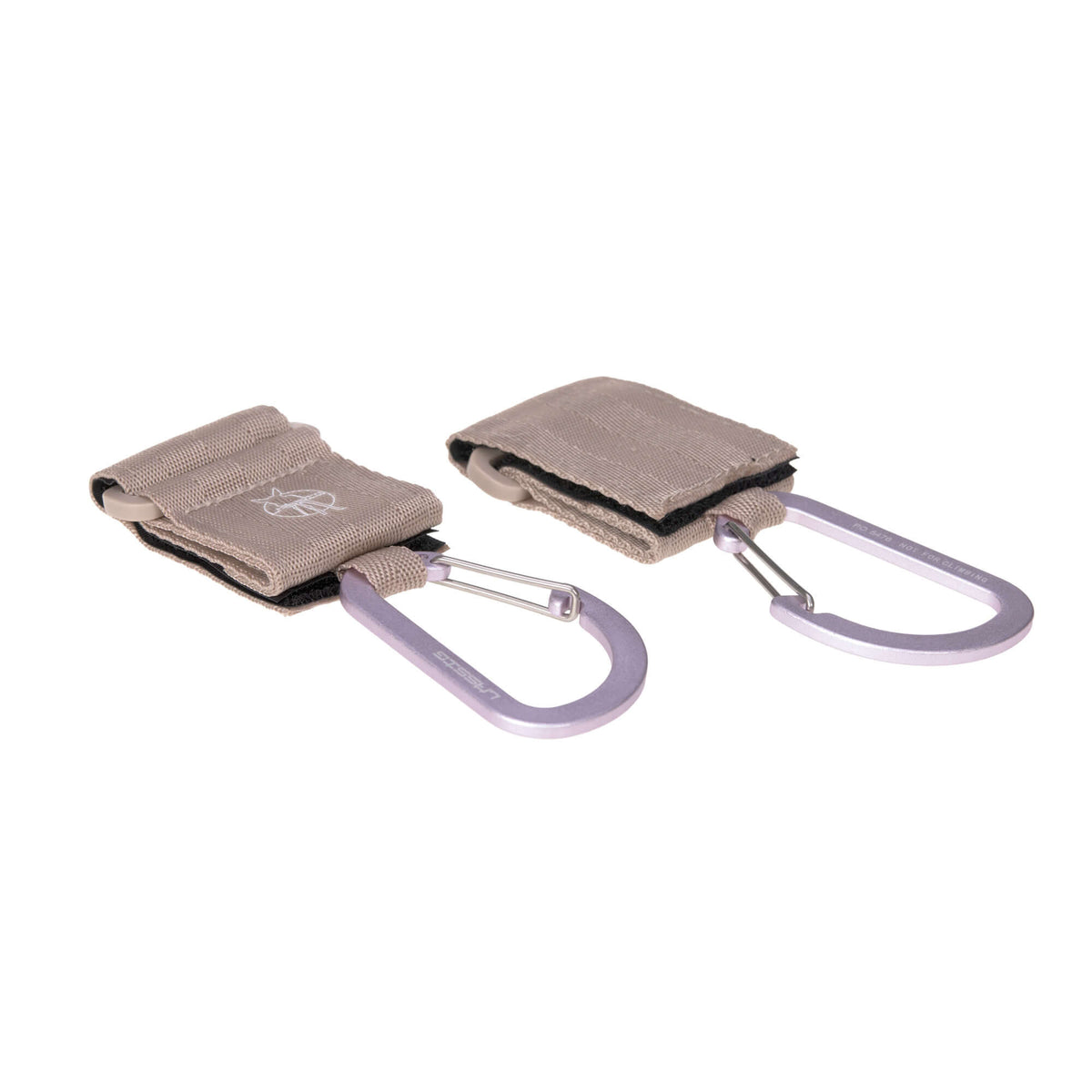 Kinderwagenhaken Karabiner Beige - von Lässig