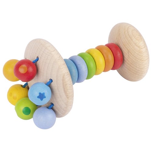 Spielrassel Regenbogen - von goki