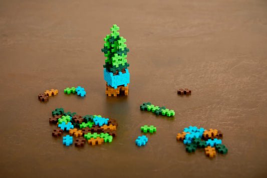 Kreativ Bausteine Mini Puzzle Schlangenpflanze