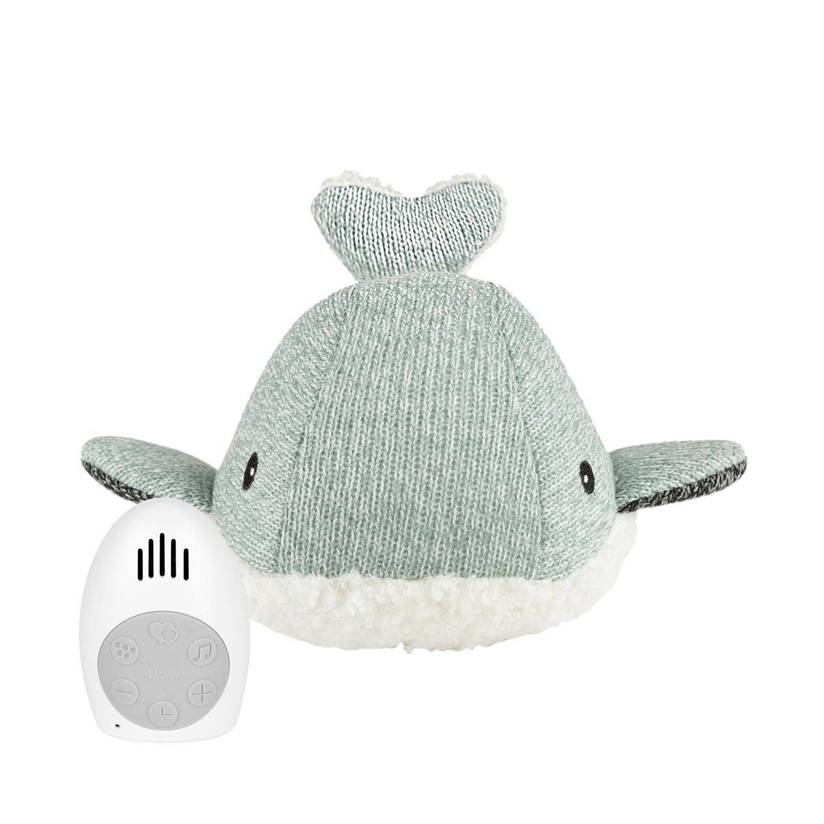 Schlaf Gut Softtoy Moby der Wal green - von flow