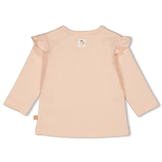 Langarmshirt Little Rosebud rosé - von feetje