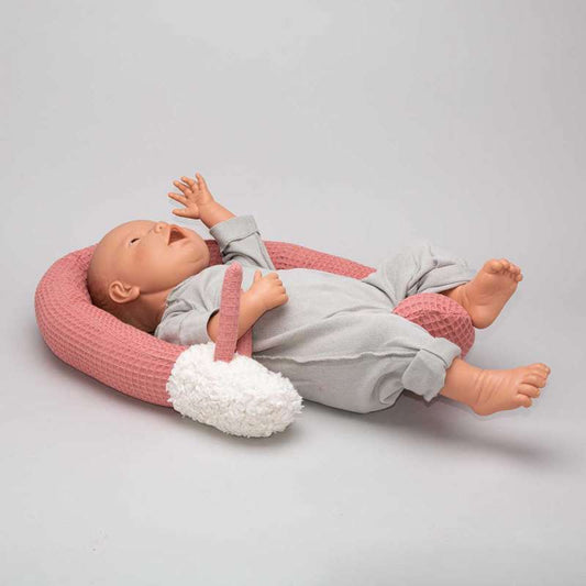 Tinéba Kuschelschnecke Nelke - Waffelpique