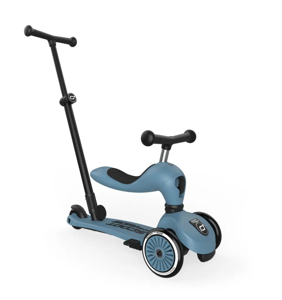 Highwaykick 1 Push & Go steel blue