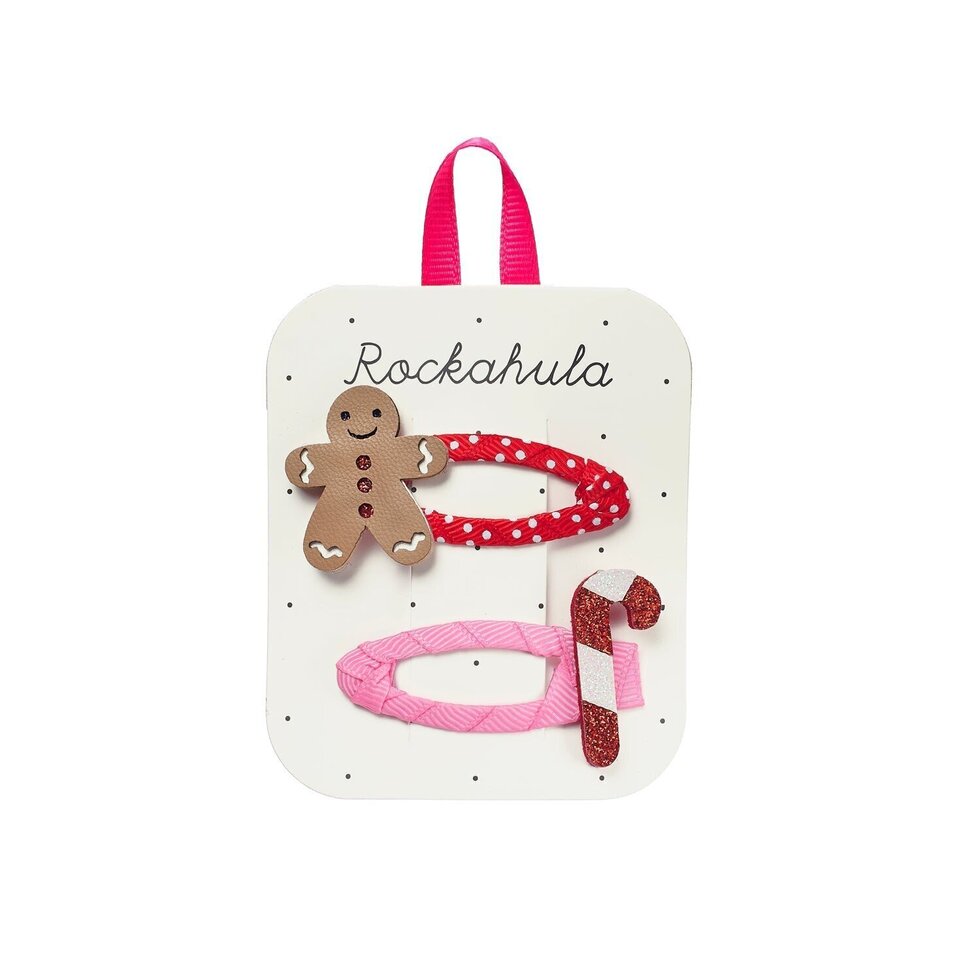 Haarklammern Jolly Gingerbread