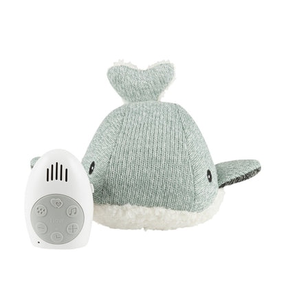 Schlaf Gut Softtoy Moby der Wal green - von flow