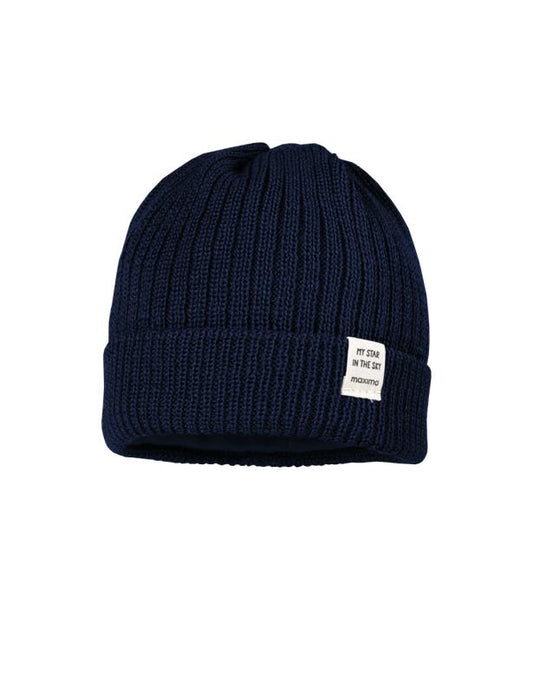 Baby Winterbeanie navy - maximo