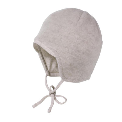 BABY Mütze Woll-Fleece düne