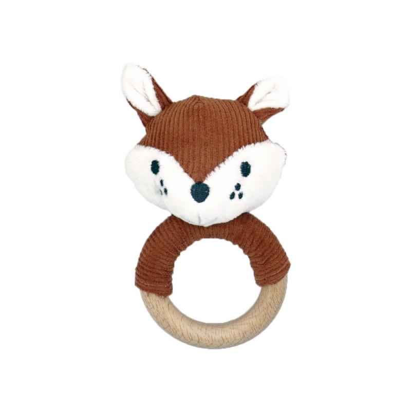 Beißring Fuchs Cord mit Nicky