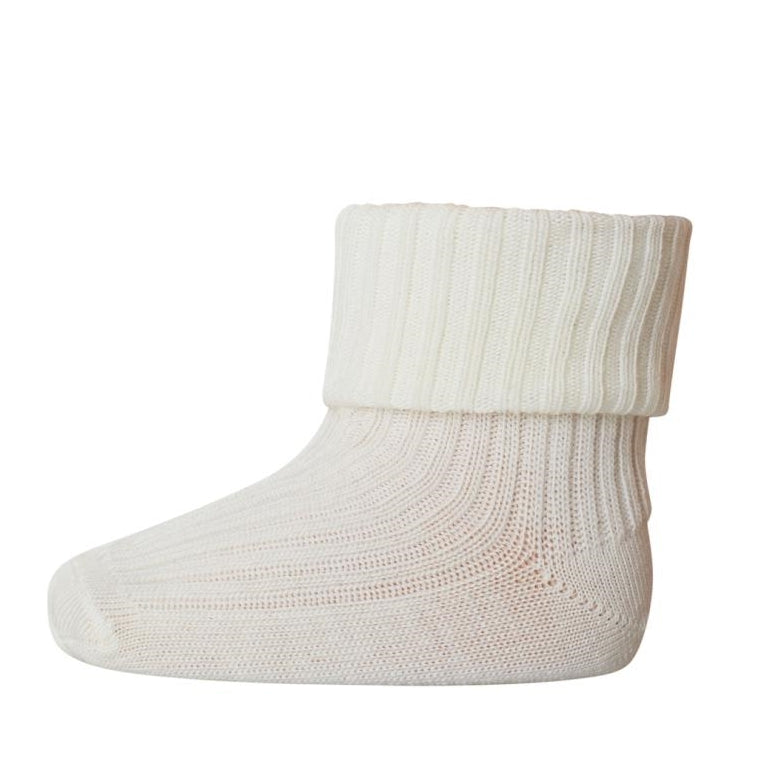 Baby Woll-Socken snow white 432 - von MP Denmark