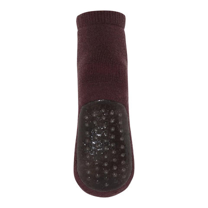 Woll Rutschesocken Grape Skin - von MP Denmark