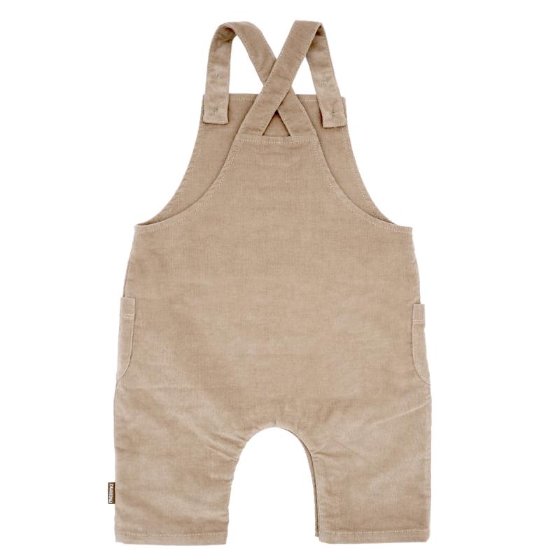 Latzhose Cord camel