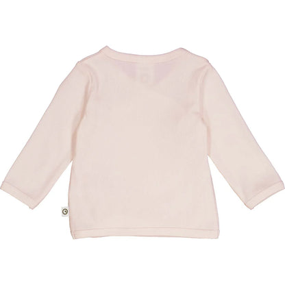 Cozy Me Rib Wickeltshirt light rose - von müsli