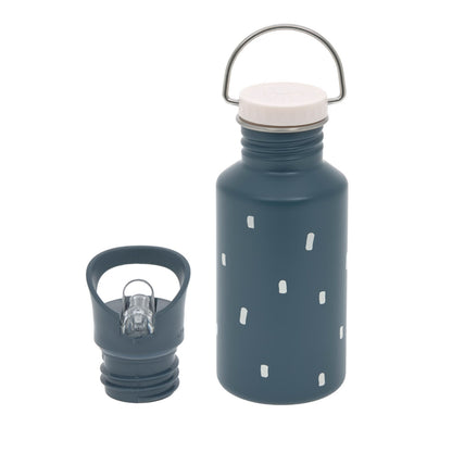 Edelstahltrinkflasche Happy Prints Blue - von Lässig
