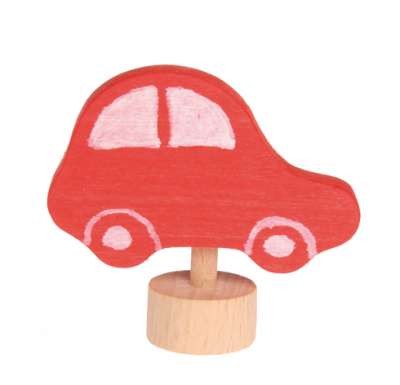 Steckfigur rotes Auto - von Grimm's
