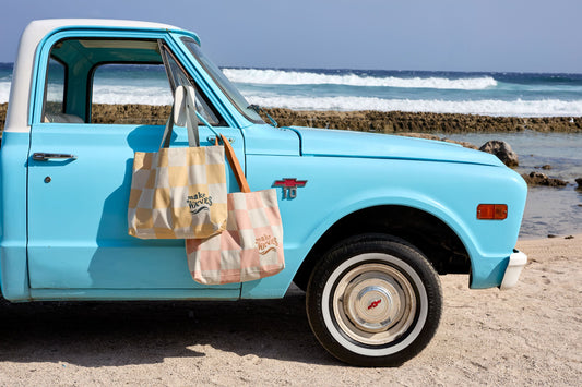 Beach Shopper peach/sea salt