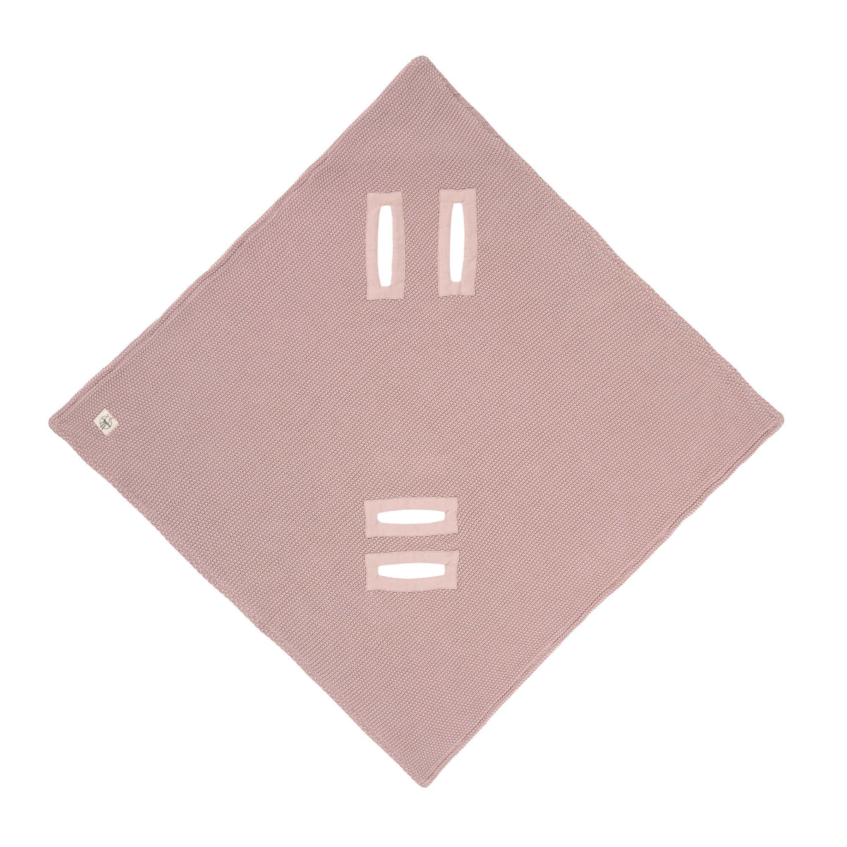 Babyschalen Decke dusky pink- von lässig