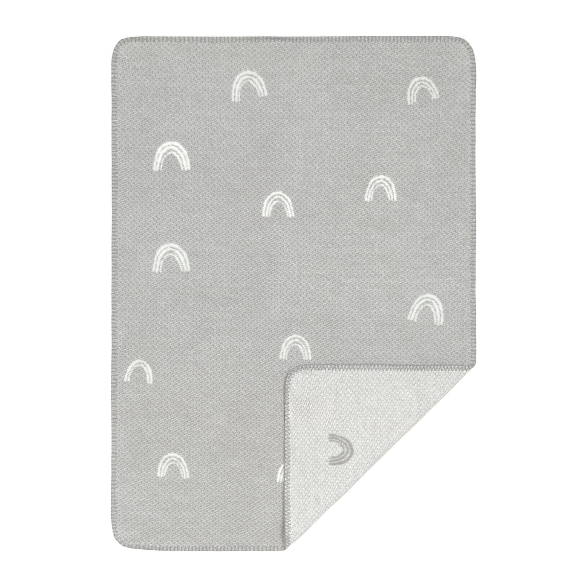 Babydecke Rainbow grey