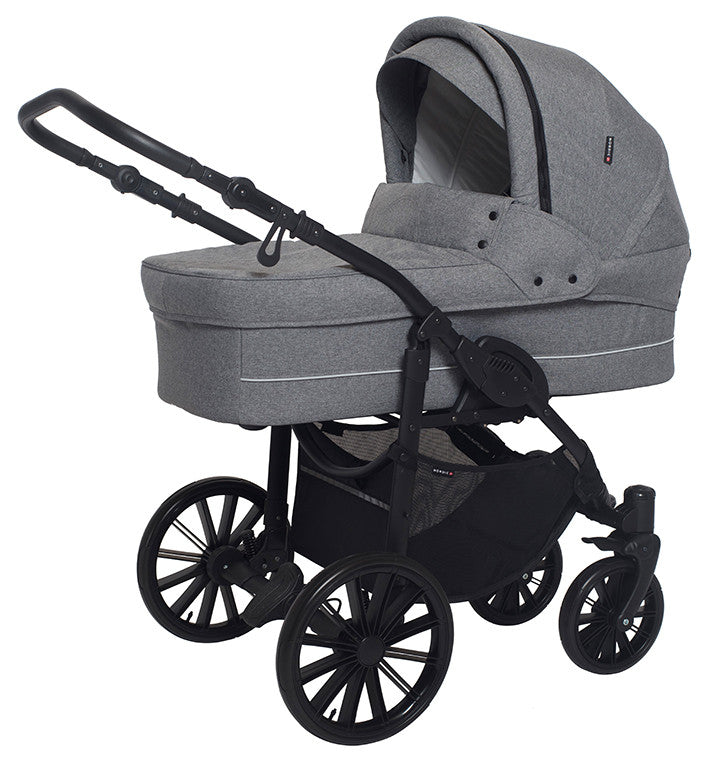 Nordic Lux Hellgrau Melange - von Basson Baby