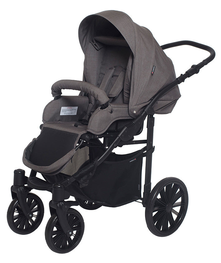 Nordic Compact Hellgrau - von Basson Baby