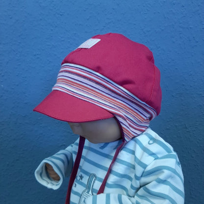 Pickapooh-Nils Baby Sommermütze Pink
