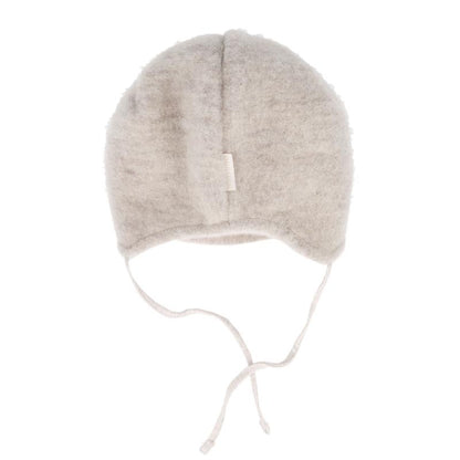 BABY Mütze Woll-Fleece düne