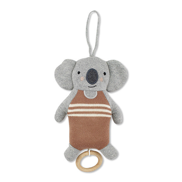 Strickspieluhr Koala, braun - von ava&yves
