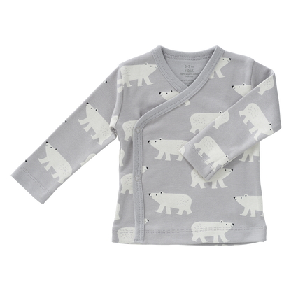 Wickelshirt Langarm - Eisbär - von Fresk