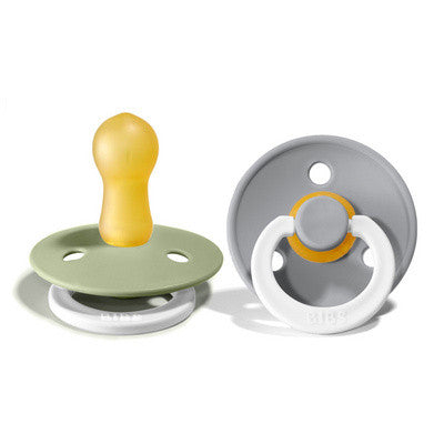 2er Set Colour Schnuller Sage&Cloud NIGHT Gr. 2 - von BIBS