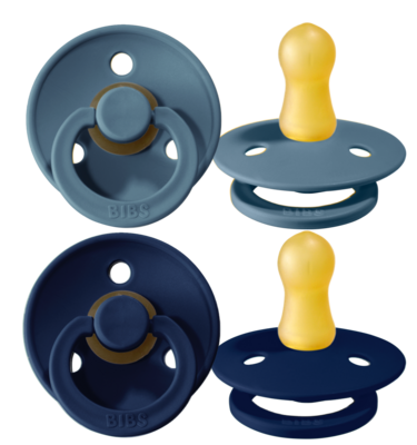 2er Set Colour Schnuller Deep Space&Petrol Gr. 1 - von BIBS