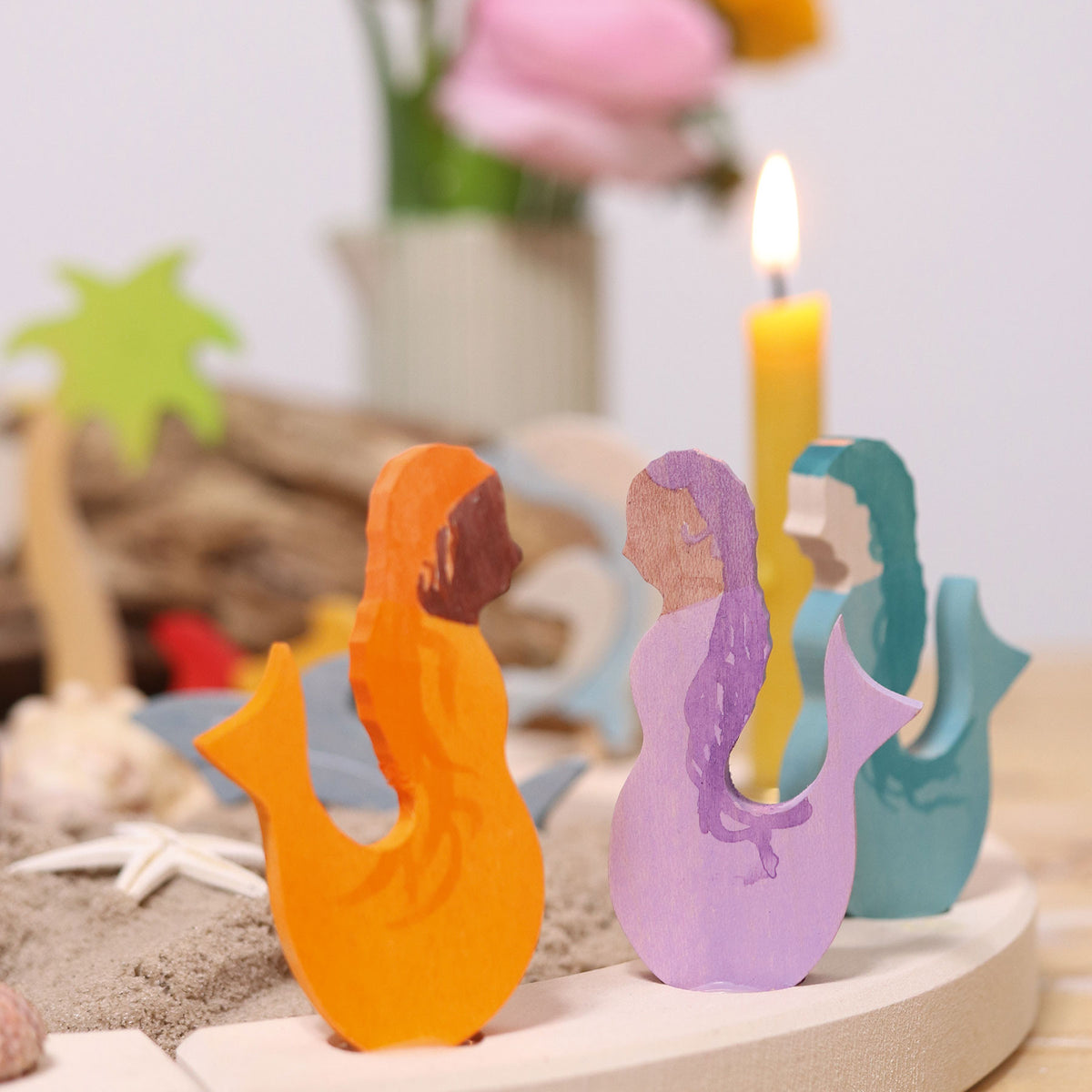 Steckfigur Meerjungfrau Amethyst - von Grimm's