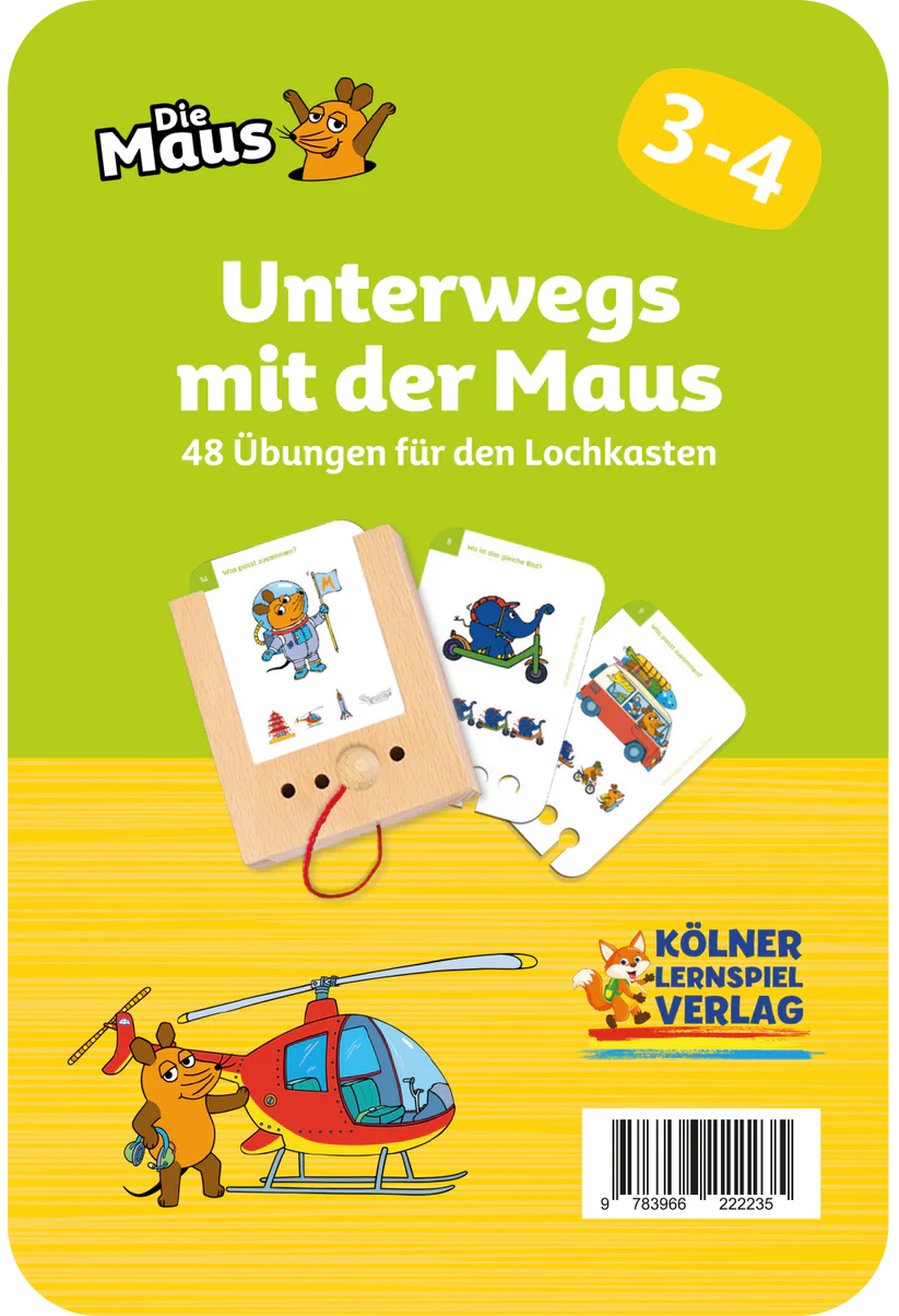 Unterwegs mit der Maus 3-4J.