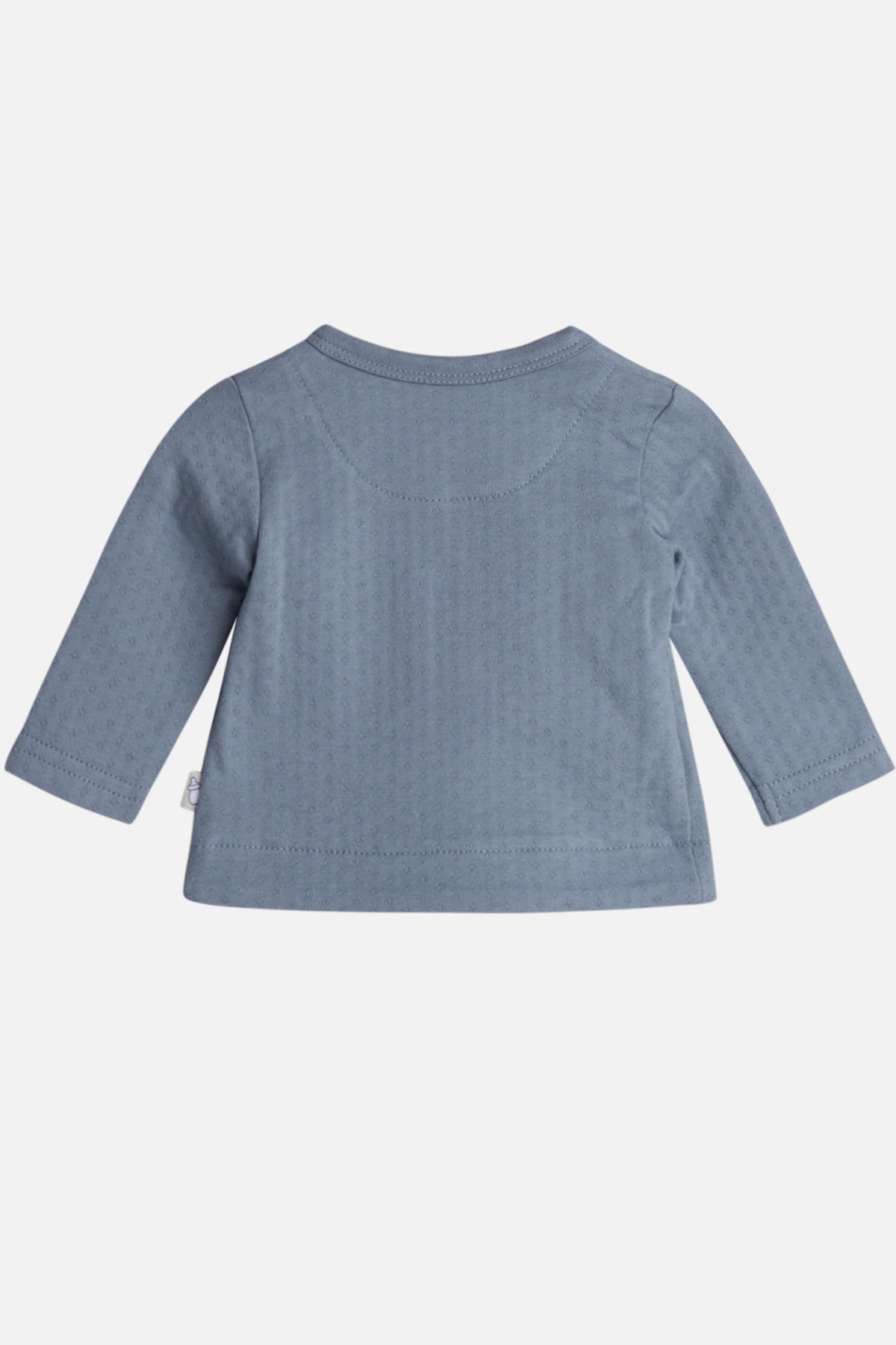 Wickel Cardigan Chi Blue flint - von Hust & Claire