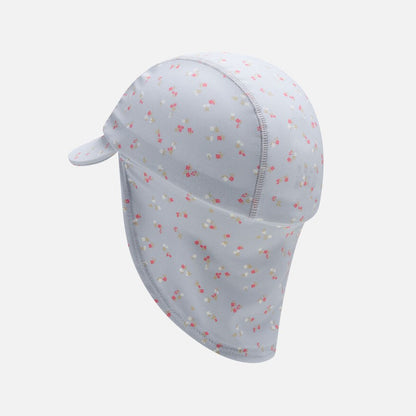 Sommer Cap Fasai rote Blümchen - von Hust & Claire