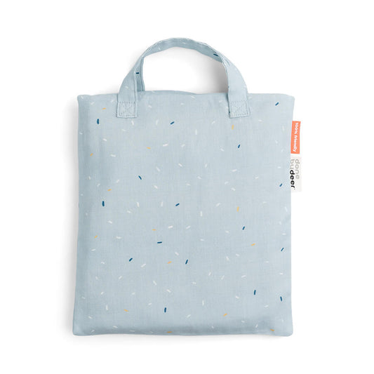 Baby-Bettwäsche 70x100 Lalee Blau - von donebydeer