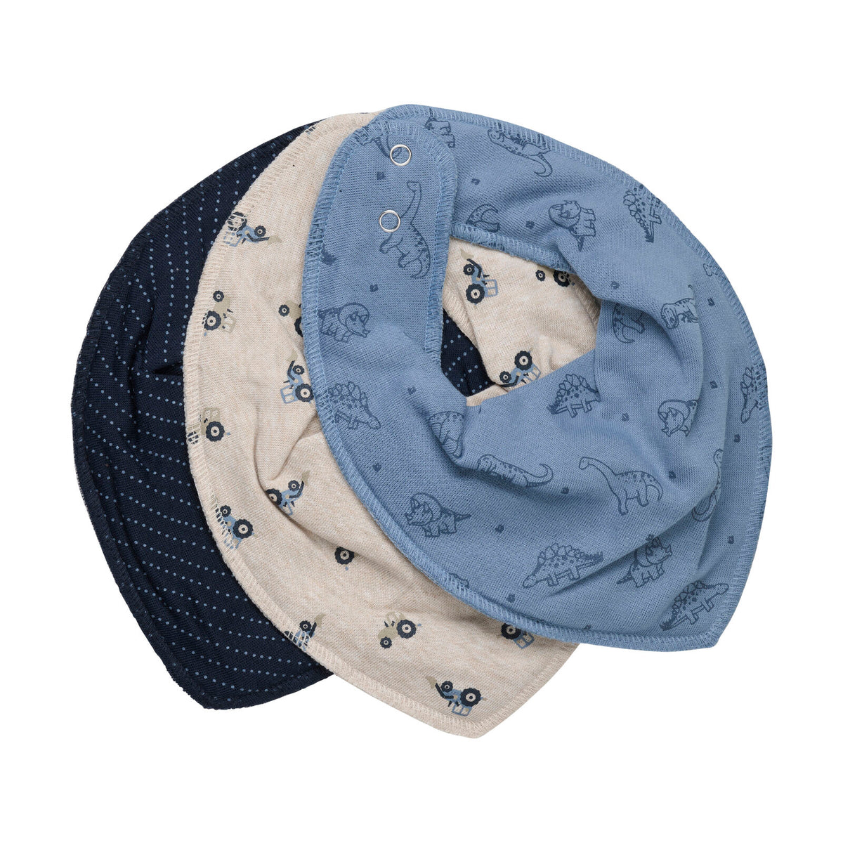 3er Set Sabberlatz - Dark navy 778 - von Fixoni