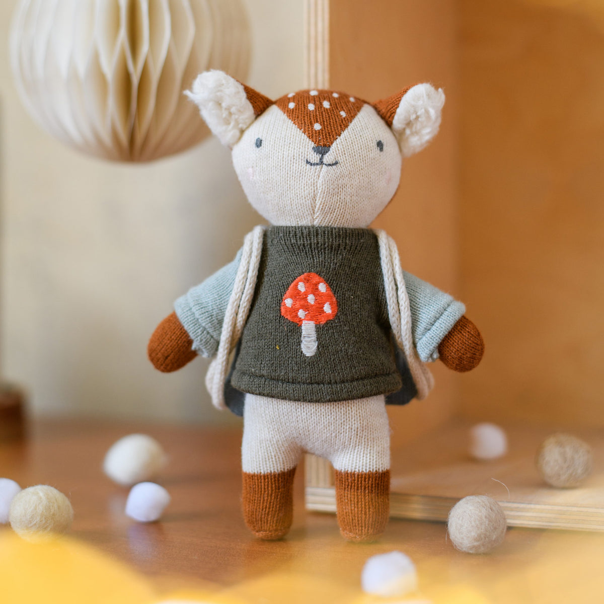Mini Kuscheltier X-Mas Reh