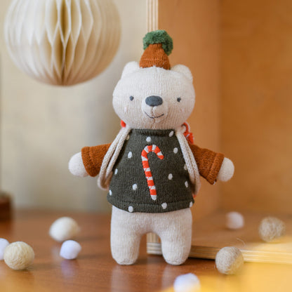 Mini Kuscheltier X-Mas Bär