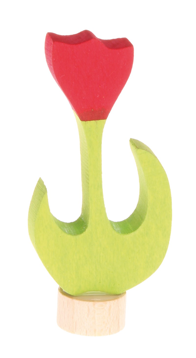 Steckfigur rote Tulpe - von Grimm's