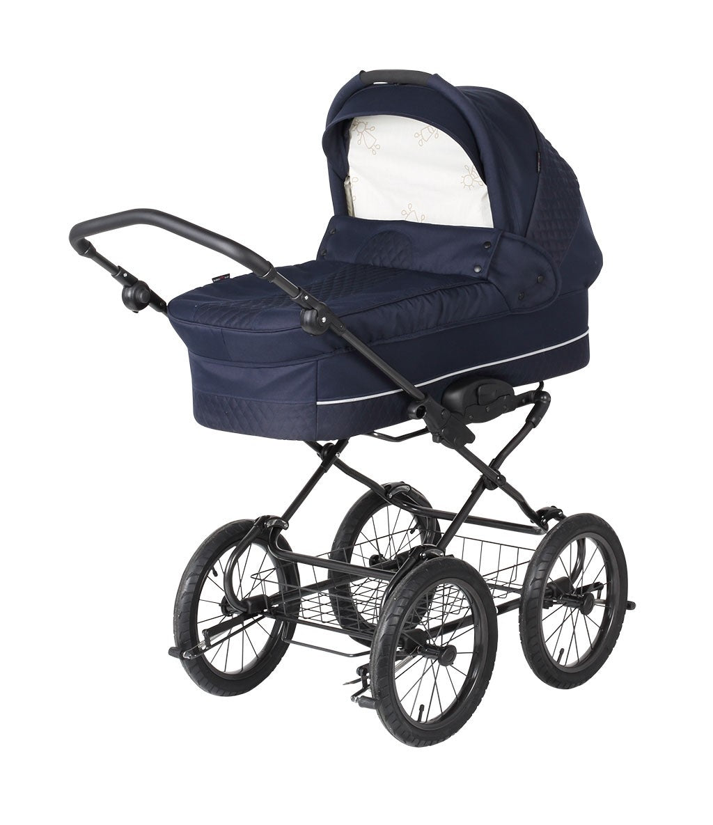 Grande Soft Dunkelblau Quilt - von Basson Baby