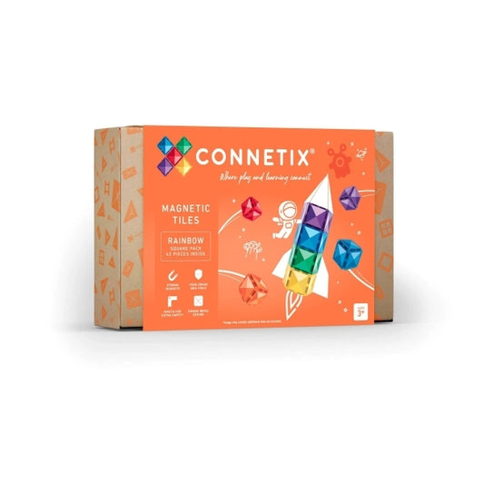 Connetix Magnetbausteine Rainbow Square