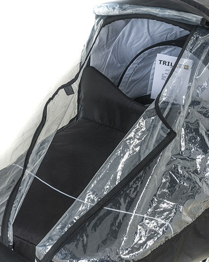 Regenschutz schwarz/transparent - von Trille