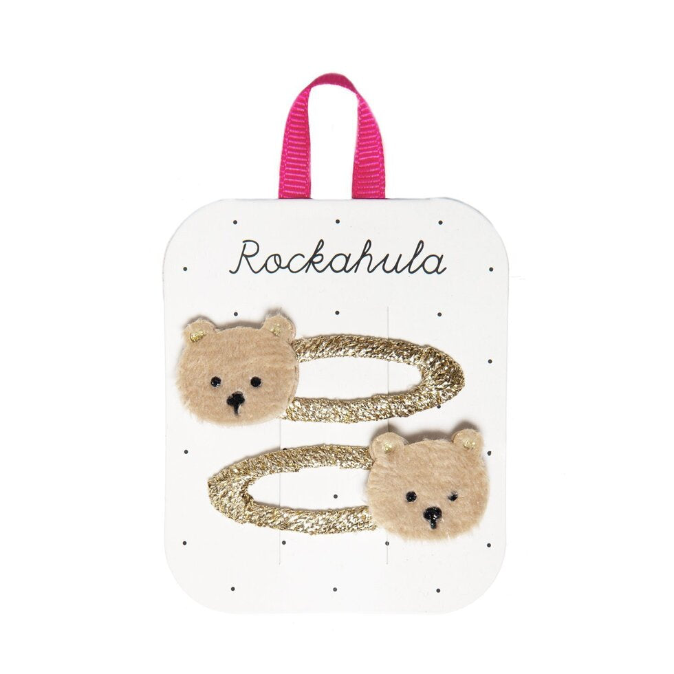 Haarklammern Teddybär