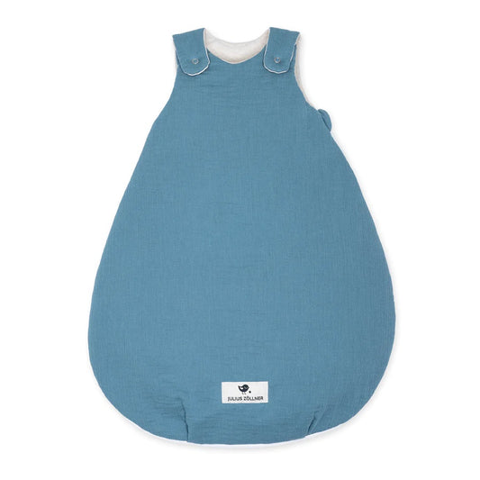 Muslin Babyschlafsack blau - von Julius Zöllner