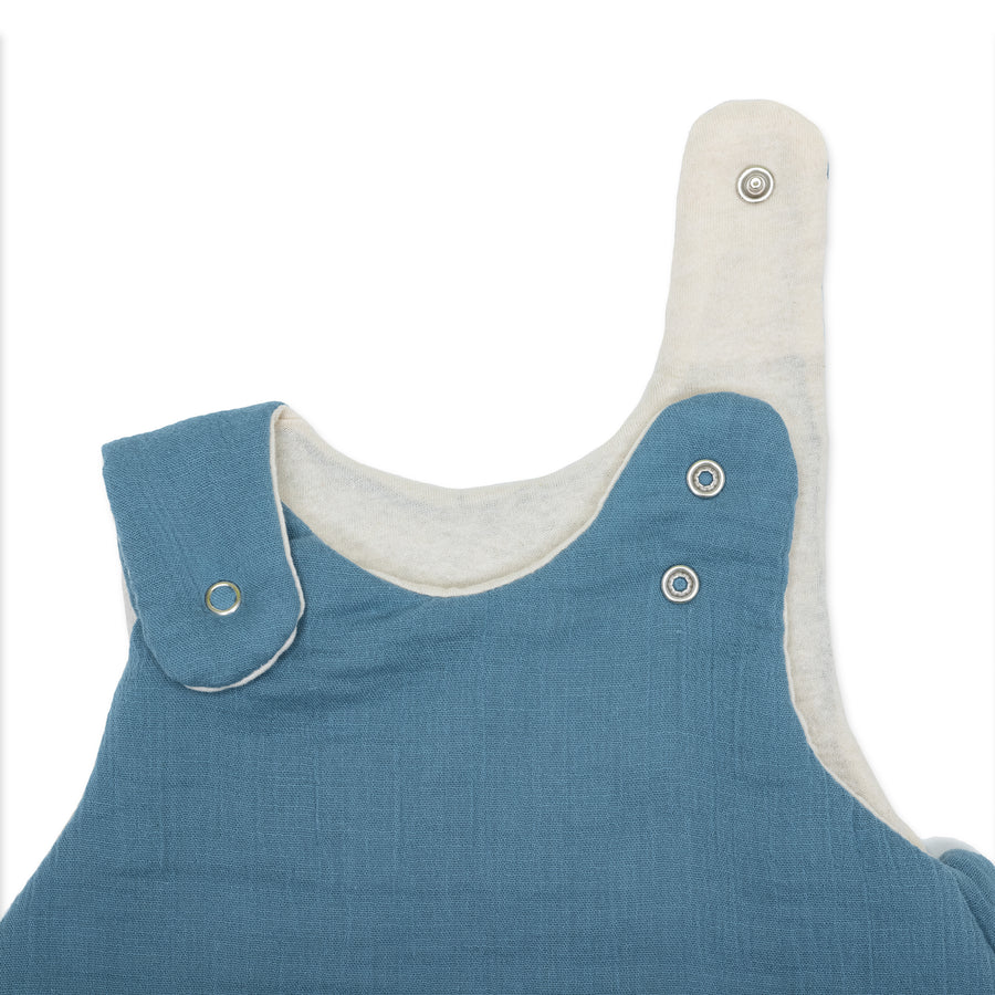 Muslin Babyschlafsack blau - von Julius Zöllner
