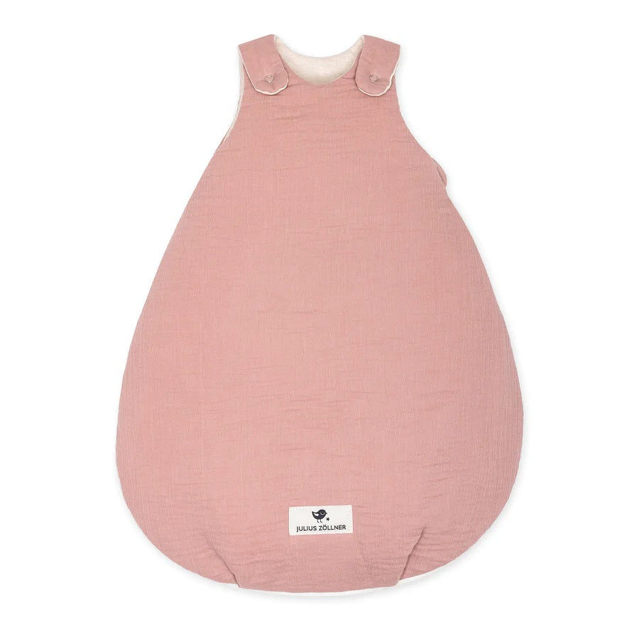 Muslin Babyschlafsack dusty rose - von Julius Zöllner