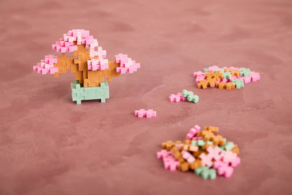 Kreativ Bausteine Mini Puzzle Bonsai pink